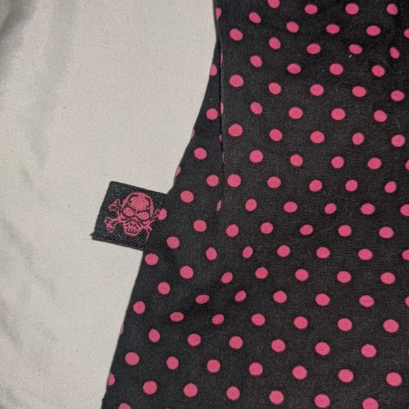 Tripp NYC Halter top sz L Hot topic Y2k Goth - Picture 3 of 6